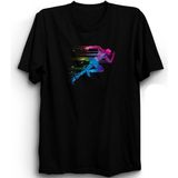 The Fame Atletizm Atlet Spor Athletics Athlete Atletika Koşu Running Siyah Kadın T-shirt