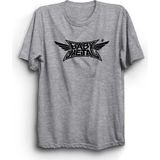 The Fame Baby Metal, Rock Metal Müzik Grubu, Baskılı, %100 Pamuk Tişört - 4XL - Gri
