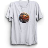The Fame Basketbolcu, Basketbol Topu, Basketball, Spor Tişört - 8 - 9 Yaş - Beyaz