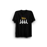 The Fame Beatls Abbey Road Rock Metal Grup Siyah Kadın T-shirt