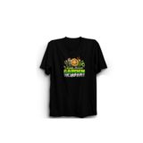 The Fame Bitkiler ve Zombiler Garden Oyun Game Siyah Kadın T-shirt