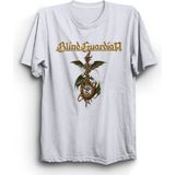 The Fame Blind Guardian, Rock Metal 01 Tişört - 5XL - Beyaz