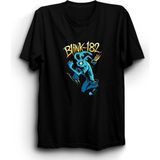 The Fame BLINK-182, Blue Rabbit, Rock Metal Grup Tişörtü - 3XL - Siyah
