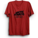 The Fame Box Arctic Monkeys Klasik Logo, Rock, Metal Tişört - Kırmızı - XXL