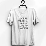 The Fame Box Game Of Thrones, Sorry Ladies, Dizi Tişört - XXL - Beyaz