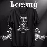 The Fame Box Motörhead, Lemmy Kilmister, Rock, Metal Tişört - XL - Siyah