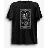 The Fame Box The Lovers, Tarot, Aşıklar Kartı Tişört - 3XL - 09S-Siyah
