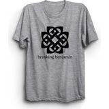 The Fame Breaking Benjamin, Logo, Rock Metal Grup Tişörtü - XS - Gri