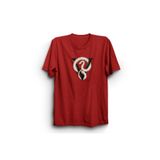 The Fame Brides V With White Snake Rock Metal Müzik Grubu Kırmızı Kadın T-shirt