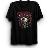 The Fame Bullet For My Valentine, Skull And Hands, Rock Metal Grup Tişörtü - XS - Siyah