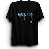 The Fame Carcass, SR01 Rock Metal Grup Tişörtü - 3XL - Siyah