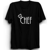 The Fame Chef Şef Aşçı Cook Siyah Kadın T-shirt