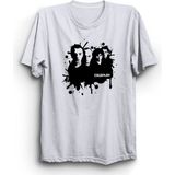 The Fame Coldplay, Black Design, Rock Metal Müzik Grubu %100 Pamuk Tişört - 5XL - Beyaz