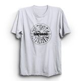 The Fame Crcss, Tools Logo, Rock Metal Müzik Grubu Baskılı, Unisex%100 Pamuk Tişört, Beyaz, L