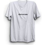 The Fame Darıxıram Sıkıldım Azerbaycan Slogan Beyaz Kadın T-shirt