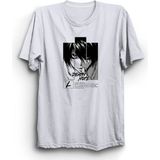 The Fame Death Note, L, Anime Tişört - XL - Beyaz