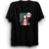 The Fame Demon Slayer, Iblis Keser, Nezuko Kamado, 2, Anime Tişört - 2XL - Siyah