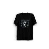 The Fame Dimmu Abrahadabra Rock Metal Müzik Grubu Siyah Kadın T-shirt