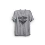 The Fame Dimmu Eonian Rock Metal Müzik Grubu Gri Kadın T-shirt