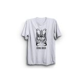 The Fame Dimmu Logo Rock Metal Müzik Grubu Beyaz Kadın T-shirt