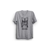 The Fame Dimmu Logo Rock Metal Müzik Grubu Gri Kadın T-shirt