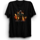 The Fame Disturbed, Fire, Rock Metal Grup Tişörtü - XL - Siyah