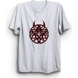 The Fame Disturbed Logo, Rock Metal Grup Tişörtü - 5XL - Beyaz