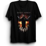 The Fame Disturbed, Rock Metal Grup Tişörtü - 3XL - Siyah