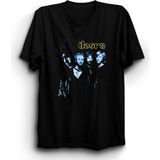 The Fame Doors Poster Rock Metal Grup Siyah Kadın T-shirt