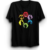 The Fame Dream Theater, Comb, Rock Metal Grup Tişörtü - 4XL - Siyah