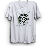 The Fame Epica, This Is The Time, Rock Metal Grup Tişörtü - Beyaz