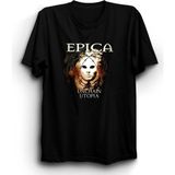 The Fame Epica, Unchain Utopia, Rock Metal Grup Tişörtü - 4XL - Siyah