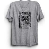 The Fame Evanescence, Skulls And Heart, Rock Metal Müzik Grubu, Unisex Pamuk Tişört - Gri