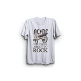The Fame For Those About To Rock Metal Müzik Grubu Beyaz Kadın T-shirt