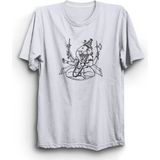 The Fame Ganeşa Şiva Ganesha Shiva Hanuman Hinduizm Hint Beyaz Kadın T-shirt