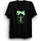 The Fame Ghost Green Rock Metal Grup Siyah Kadın T-shirt