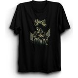 The Fame Ghost VII Rock Metal Grup Siyah Kadın T-shirt