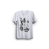 The Fame Gitar Dirty Guitar Rock Metal Beyaz %100 Pamuk Kadın T-shirt