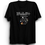 The Fame God Astronaut GIAA 10 Year Anniversary Rock Metal Müzik Siyah Kadın T-shirt