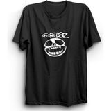The Fame Gorillaz, Logo, Rock Metal Grup Tişörtü - Siyah