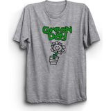 The Fame Green Day, Kerplunk, Flower, Rock Metal Müzik Grubu %100 Pamuk Tişört - Gri - 4XL