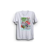 The Fame Green Revolution Day Rock Metal Grubu Beyaz %100 Pamuk Kadın T-shirt