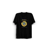 The Fame Hey Hey Rise Up Sunflower Rock Metal Müzik Grubu Siyah Kadın T-shirt