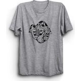 The Fame High Mushrooms Gülen Mantarlar Mantar Gri Kadın T-shirt