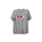 The Fame Ho Ho Ho Deer Noel Christmas Yeni Yıl Yılbaşı Gri Kadın T-shirt