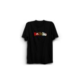The Fame Ho Ho Ho Deer Noel Christmas Yeni Yıl Yılbaşı Siyah Kadın T-shirt