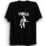 The Fame Hole, Rock Metal Müzik Grubu Baskılı, %100 Pamuk Tişört - Siyah