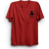 The Fame İkizler Burcu Gemini Astroloji Kırmızı Kadın T-shirt