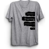 The Fame Imagine Dragons, Birds, Everything Is Temporary,everything Will Slide Tişört - Gri