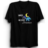 The Fame Imagine Dragons, Birds Fly Every Direction, Rock Metal Grup Tişörtü - Siyah - 5XL
